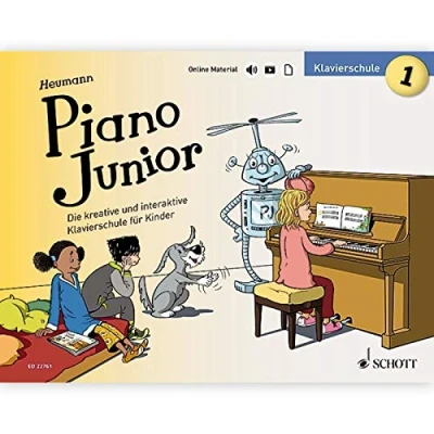 Abbildung von Piano Junior: Klavierschule 1: Die kreative und interaktive für Kinder. Band 1. Klavier. (Piano Junior deutsche Ausgabe, 1)