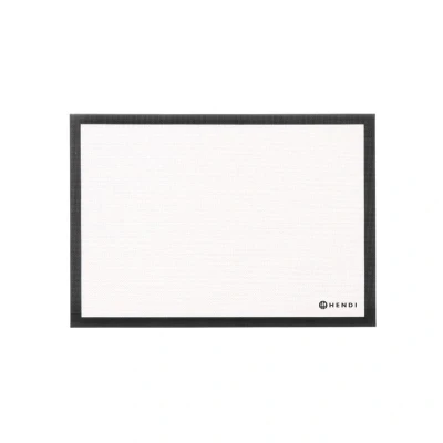 Abbildung von HENDI Backmatte 53 x 32,5 cm Silikon 40 bis +250 C hitzebeständig Materialstärke: 0,7 mm spülmaschinengeeignet, Silikonmatte