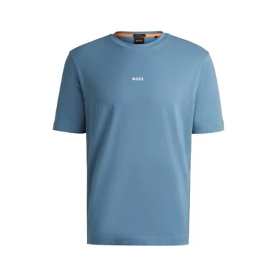 Abbildung von BOSS Tchup Tshirt basic, Herren, Größe: Small, Open blue