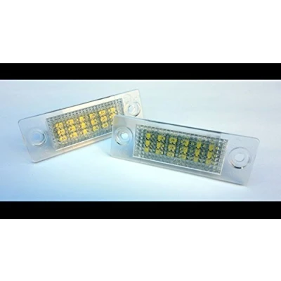 Abbildung von LED Kennzeichen Beleuchtung Nummernschildbeleuchtung passend für Golf 5 PLUS Passat 3BG Limousine T5 3C Touran 1