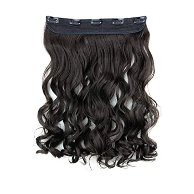 Abbildung von CAISHA 40cm 1 Teilig CLIP IN EXTENSIONS Sophia Haarteil Gewellt Braun C53