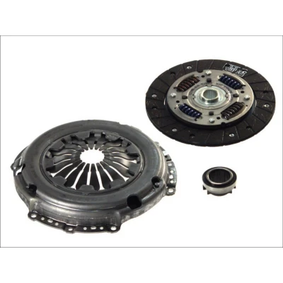 Abbildung von VALEO KIT3P 826680 Kupplungssatz mit Kupplungsdruckplatte Kupplungsscheibe, Ausrücklager 200 SKODA: Fabia I Hatchback, 1 Combi