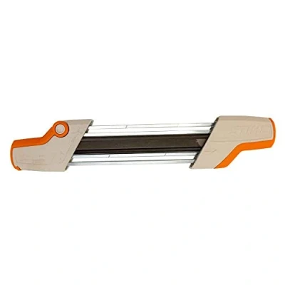 Abbildung von Stihl 56057504305 Feilenhalter 2 in 1 Zwei Arbeitsschritte einem für ein sicheres und effizientes Schärfen, 1/4&quot; Picco , 3/8&quot; .325&quot; .404&quot; Sägeketten geeignet