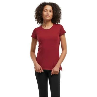 Abbildung von Build Your Brand Damen BB012 Ladies Basic Tee T Shirt, Cherry, 4XL