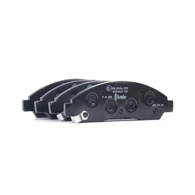 Abbildung von BREMBO P 34 005 Bremsbelagsatz mit akustischer Verschleißwarnung ohne Zubehör ISUZU: D Max 1 Pickup