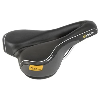 Abbildung von Velo Sattel Plush Deep Channel, black, 262 x 165 mm, 250175