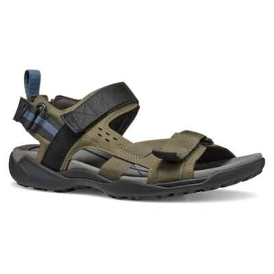 Abbildung von Geox Terreno GRIP Riemensandalette, Herren, Größe: 44, Military Schuhe