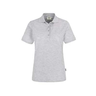 Abbildung von HAKRO Damen Polo Shirt &quot;Classic&quot; 110 ash Größe: 3XL