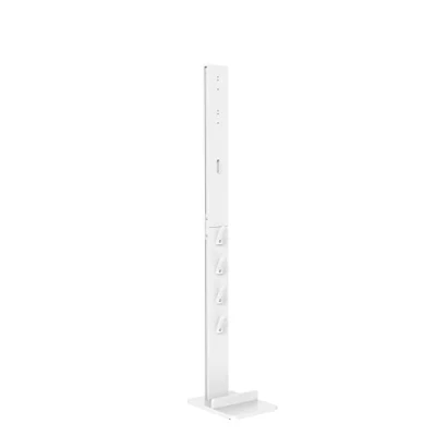 Abbildung von conecto SA CC50879 Staubsauger Standfuß, Aluminium, weiß