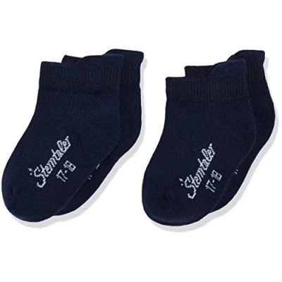 Abbildung von Sterntaler Baby Jungen Sneaker söckchen Dp Uni Socken, Marine, 19 22 EU