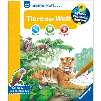 Abbildung von Wieso? Weshalb? Warum? aktiv Heft: Tiere der Welt: .