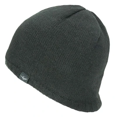 Abbildung von SEALSKINZ Unisex Wasserdichte Beanie für Kaltes Wetter Schwarz, XXL