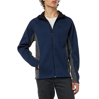 Abbildung von Spyder Fleecejacke, Herren, Größe: Large, Marine