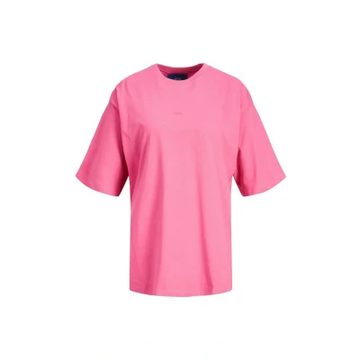Abbildung von JJXX Jxandrea SS Loose Every LOGO TEE NOOS Tshirt basic, Damen, Größe: Small, Carmine rose