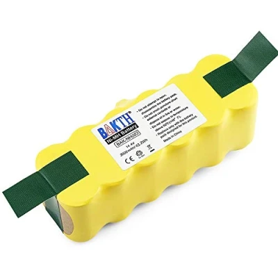 Abbildung von BAKTH 14.4V 3000mAh Ersatz NI MH Akku für Roomba 500 600 700 800 Series 510 530 532 535 540 545 550 552 560 562 570 580 581 582 585 595 620 630 650 660 760 770 780 790 870 880 R3 80501