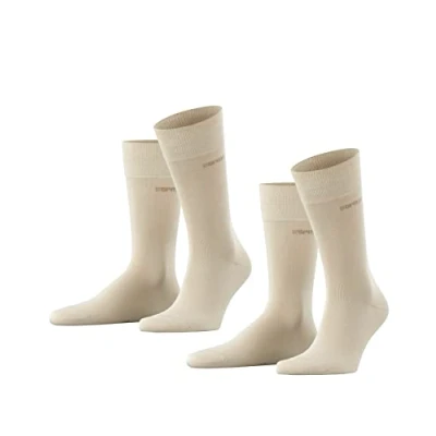 Abbildung von Esprit DP 2 PACK Socken, Herren, Größe: 39 42, Cream