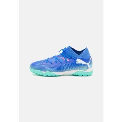 Abbildung von Puma Future 7 Match TT MID JR Unisex Fußballschuh Multinocken für Kinder, Größe: 38.5, Bluemazing/white/electric peppermint Schuhe