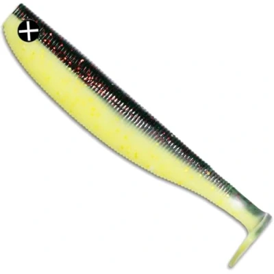 Abbildung von Monkey Lures Fat Lui 9 cm, 11 14 18 23 cm Big L Köder, Gummifisch, Angelköder, Softbait, Hechtköder, Kunstköder Angeln, Gummiköder (Chili Cheese stark UV aktiv, cm)