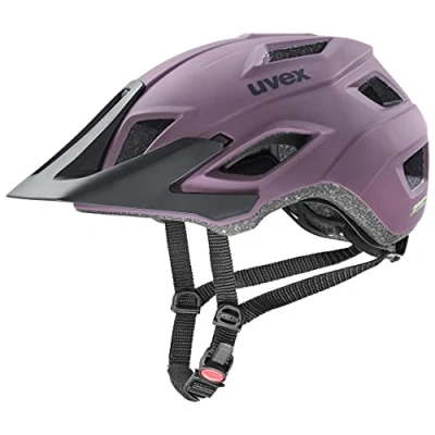 Abbildung von uvex access leichter MTB Helm für Damen und Herren individuelle Größenanpassung optimierte Belüftung plum matt 52 57 cm