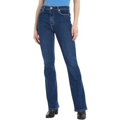 Abbildung von Tommy Hilfiger Bootcut Jeans Bootcut, Damen, Größe: 24x28, Kai