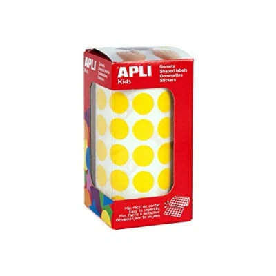 Abbildung von APLI Kids rund 15 mm redonda gelb