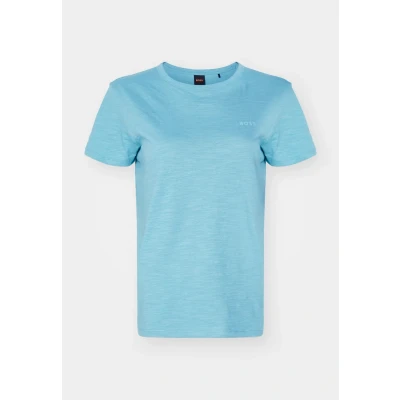 Abbildung von BOSS ESLA Tshirt basic, Damen, Größe: Medium, Bright blue