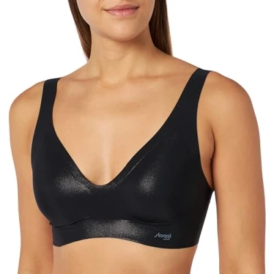 Abbildung von sloggi Damen Zero Feel Holiday Bralette EX, Black Combination, M