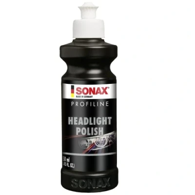 Abbildung von SONAX PROFILINE HeadlightPolish (250 ml) Scheinwerferpolitur zur Auffrischung von vergilbten und vermatteten Scheinwerfern aus Kunststoff Art Nr. 02761410