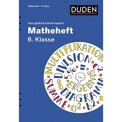 Abbildung von Matheheft 6. Klasse kurz geübt &amp; schnell kapiert