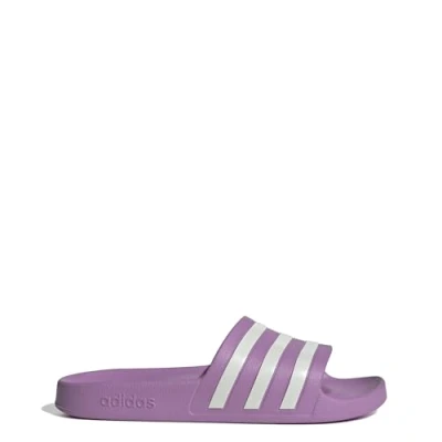 Abbildung von adidas Damen Adilette Aqua Slides, preloved purple/off white/grey two, 44.5 EU