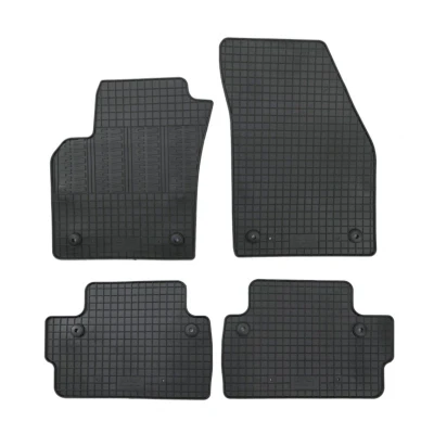 Abbildung von AutoStyle CK RVO01 Fußmattensatz Vollgummi vorne und hinten 4 schwarz VOLVO: C30