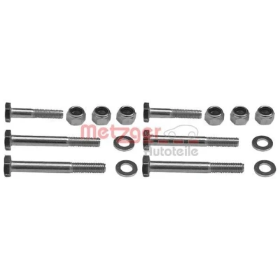 Abbildung von METZGER 55002048 Montagesatz, Lenker Vorderachse beidseitig AUDI: 80 B4 Saloon, Avant, B2