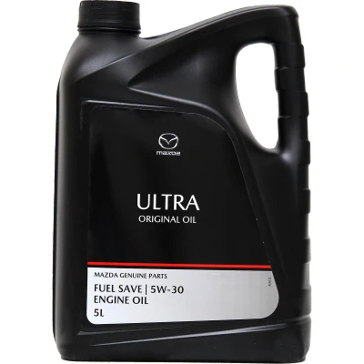 Abbildung von Mazda Ultra Fuel Save 5W 30 5l Motoröl 183666 KIA: cee‘d II Hatchback, I Estate, RIO 3, TOYOTA: Avensis III RAV4 Off Road