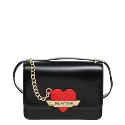 Abbildung von LOVE Moschino MADE WITH Umhängetasche, Damen, Größe: One Size, Nero