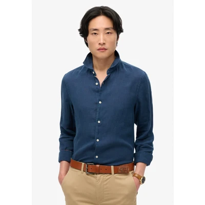 Abbildung von Superdry Langarmhemd »VACATION L/S LINEN SHIRT«