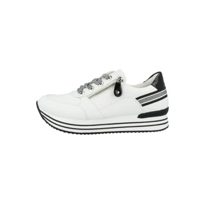 Abbildung von Remonte Sneaker low whiteblack, Damen, Größe: 40, White black Schuhe
