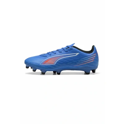 Abbildung von Puma Ultra 6 PLAY Fußballschuhe Naturrasen blue whiteglowing red, Damen, Größe: 38, blue/ white/glowing red Schuhe