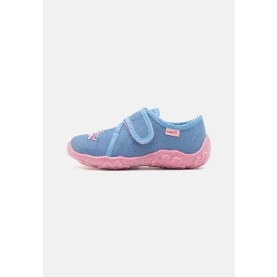 Abbildung von Superfit Bonny Hausschuh für Kinder, Größe: 33, Hellblau Schuhe