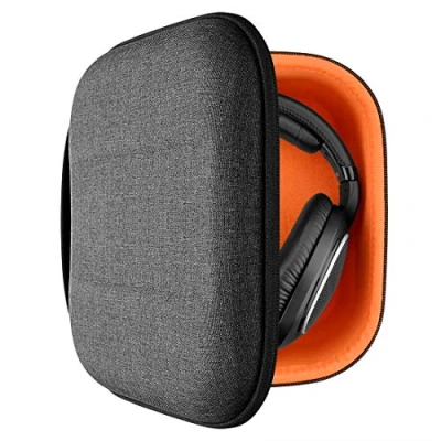 Abbildung von Geekria Tasche Kopfhörer für HD 599 SE, HD598 CS, HD280PRO, 518, HD599SE Headphones, Schutztasche Headset Case, Hard Tragetasche