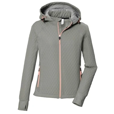 Abbildung von killtec Damen Hybridjacke mit Kapuze KOS 374 WMN JCKT, blasses oliv, 38, 41673 000