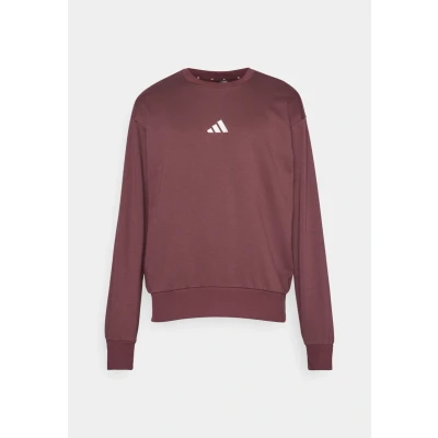 Abbildung von adidas Sportswear Essentials Feelcozy Sweatshirt, Herren, Größe: Medium, Aurora ruby/white