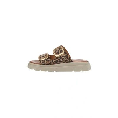 Abbildung von Tamaris Pantolette flach, Damen, Größe: 42, Leopard Schuhe