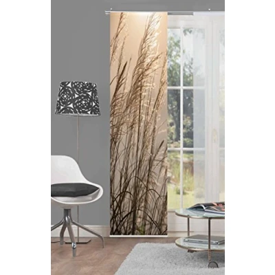 Abbildung von Home fashion Caruso Schiebevorhang Digitaldruck, Stoff, Natur, 245 x 60 cm