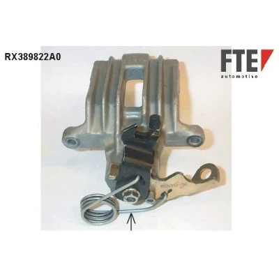 Abbildung von FTE 9290633 Bremssattel grau Aluminium Hinterachse links ohne Halter VOLKSWAGEN: Passat B5 GP Estate, Saloon, Estate