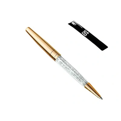 Abbildung von Crystal Kugelschreiber aus 140 glitzernden Kristall Elementen (GOLD + 1 Stift Nachfüllungen)