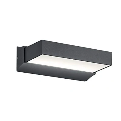 Abbildung von Trio Leuchten Cuando 226660242 LED Außen Wandleuchte, Aluminium, 11 Watt, Anthrazit