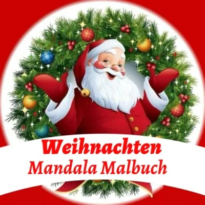 Abbildung von Weihnachten Mandala Malbuch: Winter Mandalas, weihnachtliche Mandalas für Kinder, Weihnachtsmandalas Malvorlagen, winterliche Kinder und Erwachsene zum Ausmalen.