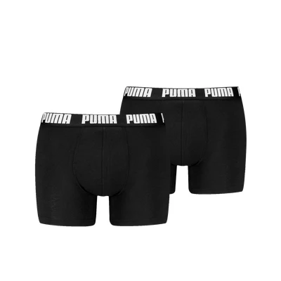 Abbildung von PUMA Boxer Boxershorts Men Herren Everyday Unterhose Unterwäsche 2er Pack, Farbe:001 Black, Bekleidungsgröße:L