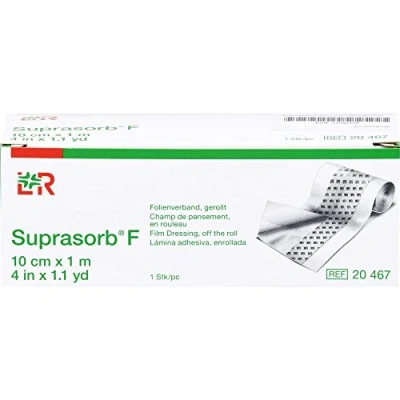 Abbildung von Suprasorb F Folien Wundverband 10cmx1m gerollt unste.