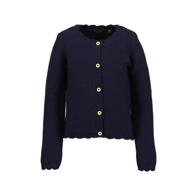 Abbildung von Blue Seven Cardigan, mit süßen, gewellten Kanten